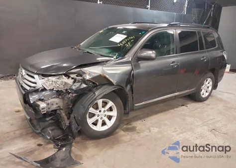 2012 Toyota Highlander Se V6 from USA, damaged, VIN 5TDBK3EH8CS153455